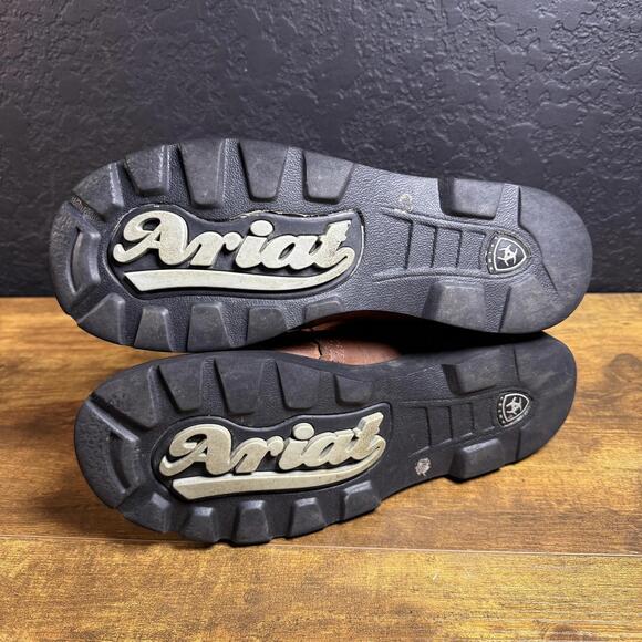 Ariat Fatbaby Boots Womens Size 11 B Brown Leather Western Mid Calf Cowboy - Picture 5 of 7